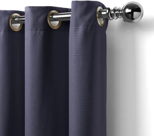 Miniatura 2 de Elrene Home Fashions Panel de cortina de ventana con ojales y protección UV para interiores y exteriores