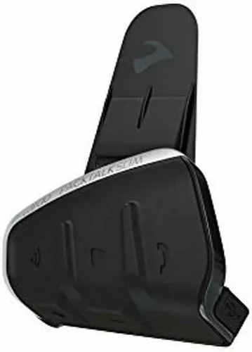 Miniatura 2 de Cardo PTS00101 - PACKTALK Slim - Auriculares de comunicación Bluetooth para motocicleta, color negro, paquete doble de 2