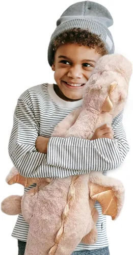 Miniatura 5 de Animal de peluche de pterosaurio con alas - Lindos dinosaurios suaves, juguetes de peluche de pequeño dragón volador, almohada de peluche, regalos