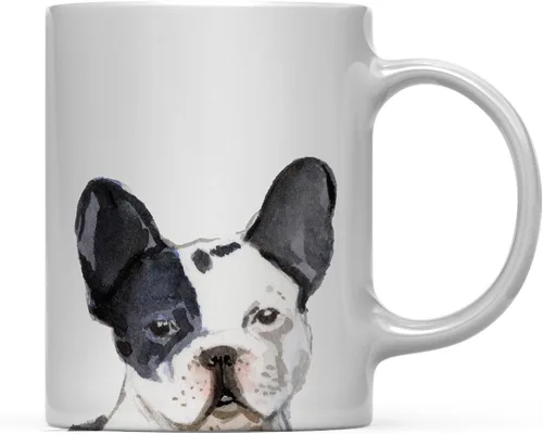 Miniatura 84 de Andaz Press Taza de café personalizada de 11 onzas para perro, Shih Tzu Shorter Haired Up Close, paquete de 1 Shih Tzu pelo más corto personalizado
