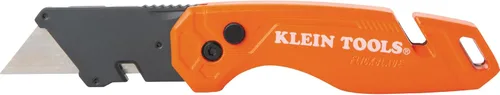 Miniatura 8 de Klein Tools 44307 FLICKBLADE Cuchillo Utilitario Plegable, Diseño Subcompacto con Hoja de Acero al Carbono de Triple Rectificado de Cambio Rápido
