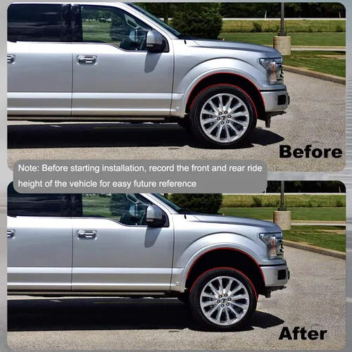 Miniatura 7 de BDFHYK Kit de nivelación delantera para F150 de 1.5 pulgadas, espaciadores de puntal de 1.5 pulgadas compatibles con F-150 4WD/2WD 2004-2022, kits