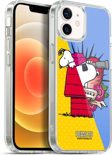 Miniatura 69 de Head Case Designs Funda de gel con licencia oficial de Peanuts Snoopy & Woodstock Halfs and Laughs [protección de grado militar] compatible