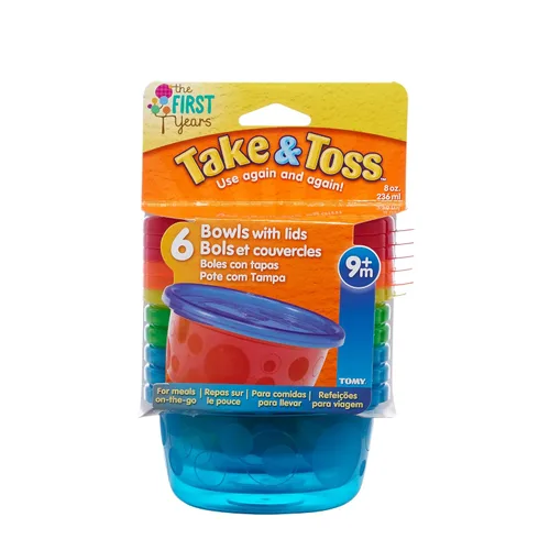 Miniatura 2 de Cuencos para niños pequeños Take Toss con tapa