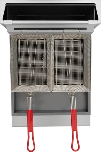 Miniatura 6 de KoolMore Freidora comercial de propano líquido de pie de 75 libras con 150,000 BTU en acero inoxidable, certificación ETL (KM-FDF75-LP)