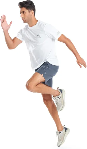 Miniatura 6 de NORTHYARD Pantalones cortos de gimnasio para correr con entrepierna de 5 pulgadas para hombre, pantalones cortos deportivos de secado rápido