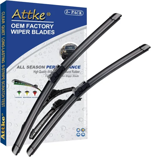 Miniatura 16 de ATTKE Limpiaparabrisas trasero para Hyundai Accent 2012-2019/Jeep Compass 2017-2019/Jeep Grand Cherokee 2014-2020/Kia Rio 2012-2019/Soul 2010-2019