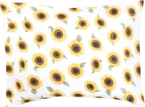 Miniatura 65 de Hudson Baby Funda de almohada unisex de algodón para bebés y niños pequeños, animales del bosque, talla única Forest Animals