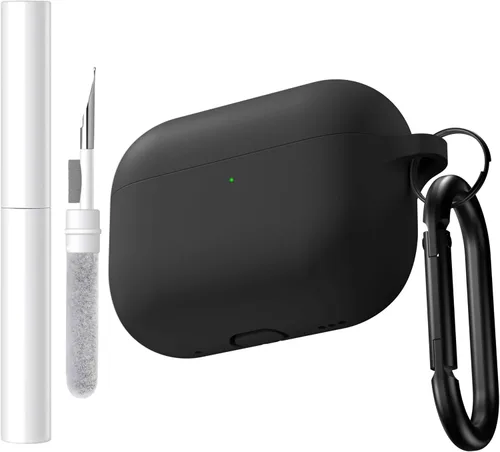 Miniatura 37 de Brujula Funda protectora de silicona para AirPods 4 con ANC, compatible con AirPods de 4ª generación 2024 (Avocado, AirPods 4 con ANC)