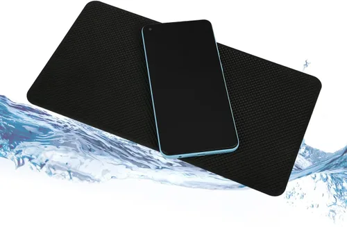 Alfombrilla antideslizante mágica extra grande de 10.2 x 5.9 in para tablero de instrumentos de automóvil, alfombrilla adhesiva para teléfono