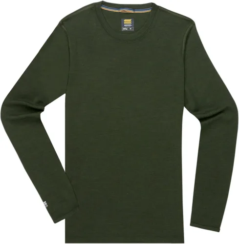 Miniatura 3 de MERIWOOL - Camisa térmica de manga larga para hombre, 100% lana merino