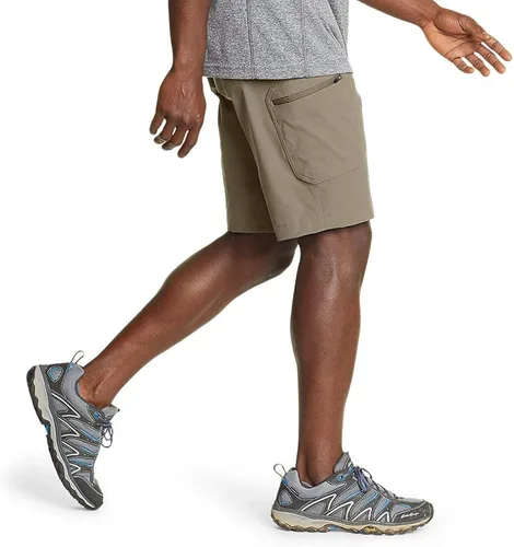 Miniatura 3 de Eddie Bauer Pantalones cortos Rainier para hombre Caqui Claro 30