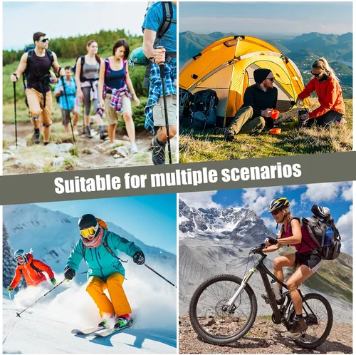 Miniatura 7 de Bseash Mochila de senderismo ligera de 30 L, bolsa de viaje impermeable para deportes al aire libre, mochila para ciclismo, escalada, esquí