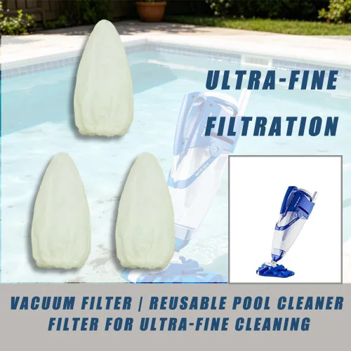 Miniatura 4 de Filtro de vacío de repuesto de algodón para Pool Blaster Water Tech Centennial Filter (3 unidades)