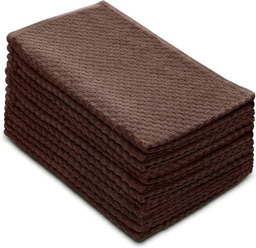 Miniatura 26 de Paquete de 4 toallas para cocina Euro-Cafe Cotton Craft, blancas, 100 % de algodón puro, Algodón, Blanco, paquete de de 12