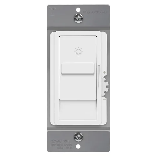 Miniatura 14 de TOPGREENER Interruptor digital de atenuación para luces LED / CFL regulables de 200 W, interruptor de atenuación deslizante LED de un solo polo,