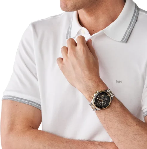 Miniatura 4 de Michael Kors Reloj cronógrafo de acero inoxidable Bayville