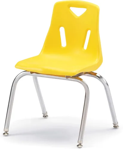 Miniatura 30 de Berries silla apilable con patas cromadas