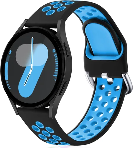 Miniatura 8 de Lerobo Compatible con Samsung Galaxy Watch 7/6/5/4 Banda 1.57 y 1.73 pulgadas/ Active 2/Watch 4 6 Classic 1.81 y 1.65 pulgadas, Banda de 0.787