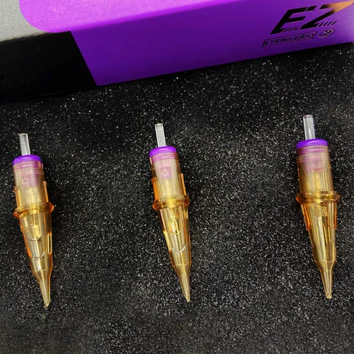 Miniatura 6 de EZ Cartuchos de tatuaje profesionales Agujas Liner 1RL, V Select 1401RL Agujas individuales de maquillaje permanente para cejas Rotary Pen