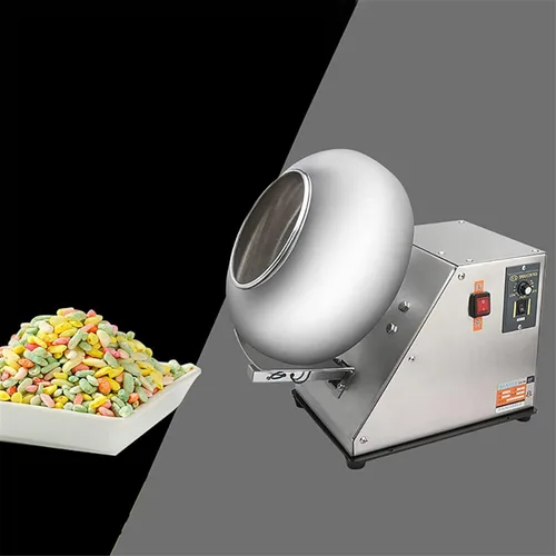 Miniatura 6 de Máquina de recubrimiento de azúcar - Máquina de recubrimiento de chocolate - Mini revestidor automático de panificación para azúcar, para 220 V