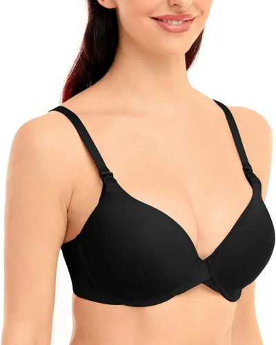 Miniatura 2 de GARMERA Sujetadores de lactancia para mujer, cómodos, ligeramente acolchados, brasier de maternidad suave para lactancia materna