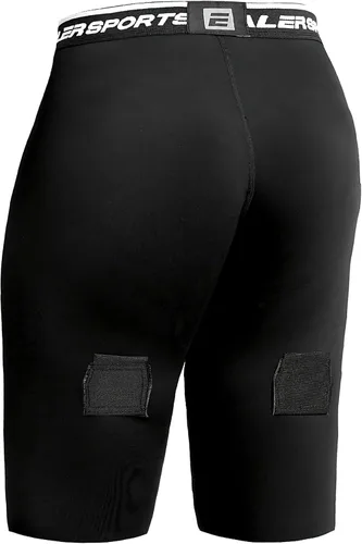 Miniatura 2 de EALER BCP300 Core Compression Shorts Jock Pants with Athletic Cup for Baseball, Hockey, Softball