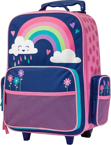 Miniatura 4 de Stephen Joseph Equipaje Clásico Rodante para Niños, Equipaje para Niños, Equipaje Rodante de Viaje para Niños Pequeños, Maleta para Niños