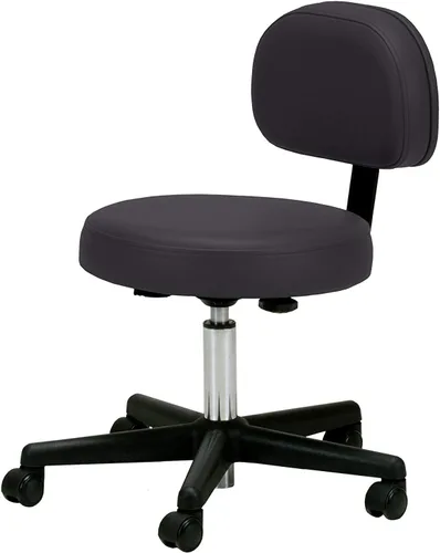 Miniatura 4 de EARTHLITE Taburete de dibujo de salón de masaje neumático, sin fugas (frente a hidráulico), ajustable, rodante, sin CFC / silla facial de spa médico