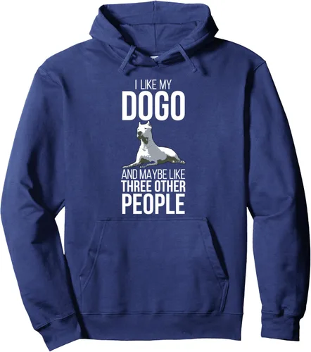Miniatura 11 de Dogo Argentino Dog Pet Love Rescue Retro Hombres Mujeres Bark Pullover Hoodie