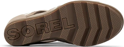 Miniatura 3 de Sorel Joanie II - Sandalias de tacón de cuña con correa de encaje para mujer, Camel marrón