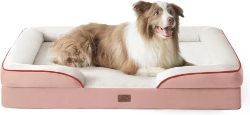 Miniatura 33 de Bedsure Cama ortopédica XL para perros extragrandes, cama lavable para perros y gatos, impermeable, cómodo sofá para perros con funda extraíble