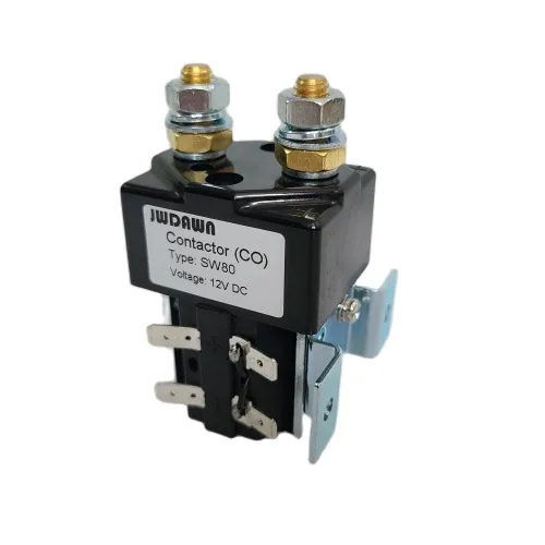Contactor de relé solenoide DC SW80 12V 24V 36V 48V 72V 80V Bobina 125A Vehículos eléctricos Manipulación de materiales Accesorios de carretilla
