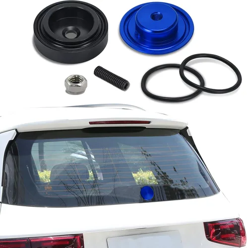 Tapón para limpiaparabrisas del coche, kit de tapa para tapón de limpiaparabrisas trasero, cubierta para tapón de limpiaparabrisas, tapa de goma