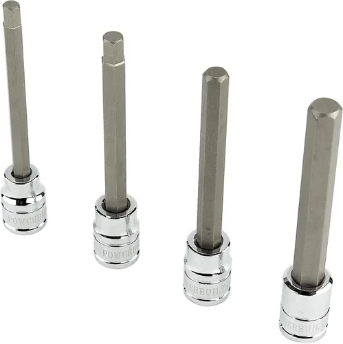 Miniatura 26 de Utoolmart 1/2-Inch Drive x T50 Torx Bit Socket S2 Acero 55mm/2.17" Longitud Auto Reparación Herramienta Listo Impacto 2 Pcs