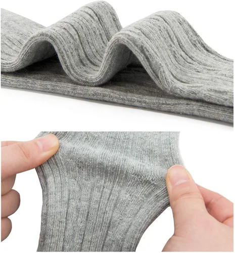 Miniatura 2 de Century Star Medias de bebé para niñas leggings de algodón suave para bebés calcetines de punto sólido medias cálidas pantalones para recién nacido