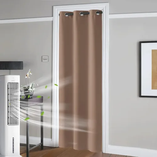 Miniatura 85 de RYB HOME - Cortinas opacas para patio - Cortinas con ojales sólidos, paneles de ventana grandes, eficiencia energética, cortinas de privacidad