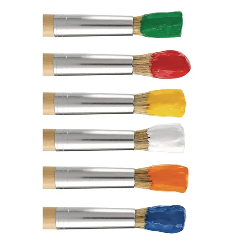Miniatura 5 de Colorations Pintura de témpera lavable sin parabenos para niños, botellas de 8 onzas, juego de 6 colores primarios, no tóxica y fabricada