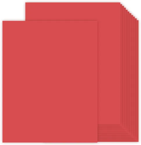 Miniatura 10 de 30 hojas de cartulina negra de 8.5 x 11 pulgadas, 67 lb/180 gsm, papel de cartulina de colores premium para fabricación de tarjetas para niños