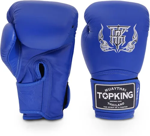 Miniatura 3 de Top King Super Muay Thai Guantes de boxeo, blanco, negro, rojo, azul, amarillo, rosa, verde; 8 onzas, 10 onzas, 12 onzas, 14 onzas, 16 onzas, 18