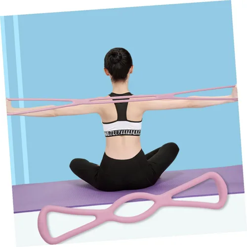 Miniatura 6 de GANAZONO 3 bandas de resistencia TPR, correa elástica para yoga, entrenamiento de flexibilidad, pilates, gimnasio en casa, fitness, 3