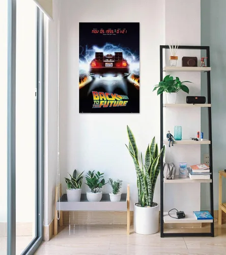 Miniatura 4 de STOP ONLINE - Póster de la película de Regreso al Futuro - DeLorean, Destino 05 de noviembre de 1955 (24 x 36 pulgadas), juego de póster y tira