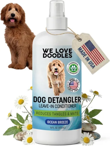 Miniatura 10 de We Love Doodles Spray desenredante para perros – Acondicionador sin enjuague para perros – Spray desenredante para perros – Spray desenredante