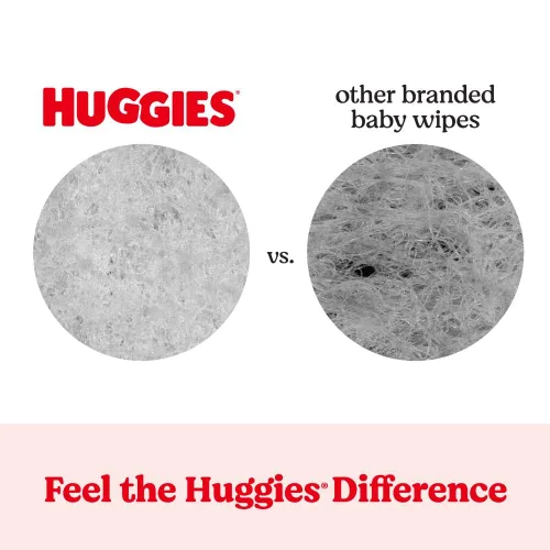 Miniatura 5 de Huggies Simply Clean Toallitas para Bebé Sin Fragancia, 1 Paquete con Tapa Abatible (64 Toallitas en Total), el Empaque Puede Variar