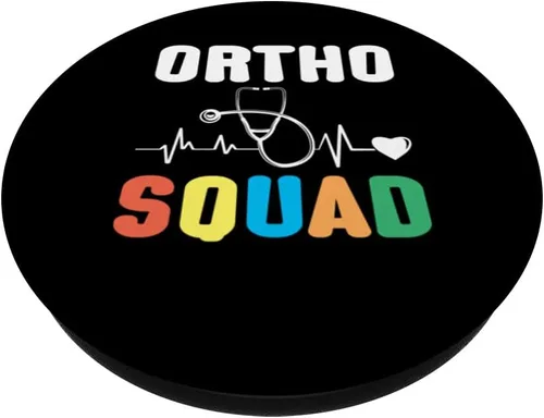 Miniatura 2 de Ortho Squad Tech - Tecnólogos ortopédicos Ortho Technicians PopSockets intercambiables PopGrip