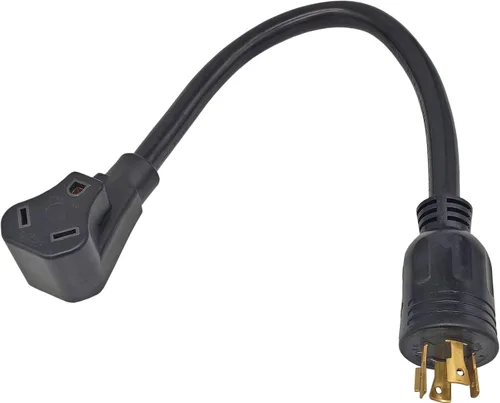Miniatura 10 de FC-143TT Enchufe de secadora a adaptador RV 30A macho 14-30P a hembra TT-30R 30A 125V