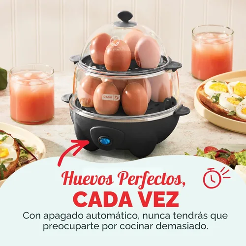 Miniatura 10 de Hervidor de huevos Dash Deluxe, Negro