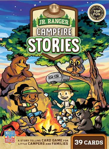 Miniatura 20 de Masterpieces Jr Ranger Poop Tracks, juego de cartas para edades de 6 años, 2-6 jugadores, mediano