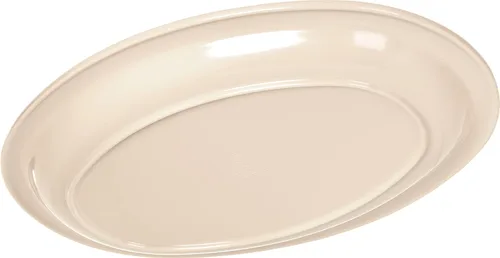 Miniatura 3 de Carlisle - Kingline - Platos de melamina., Bronceado, 12