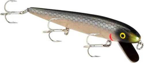 Miniatura 10 de Cotton Cordell Señuelo de pesca de lubina Crankbait de aleta roja Smoky Joe